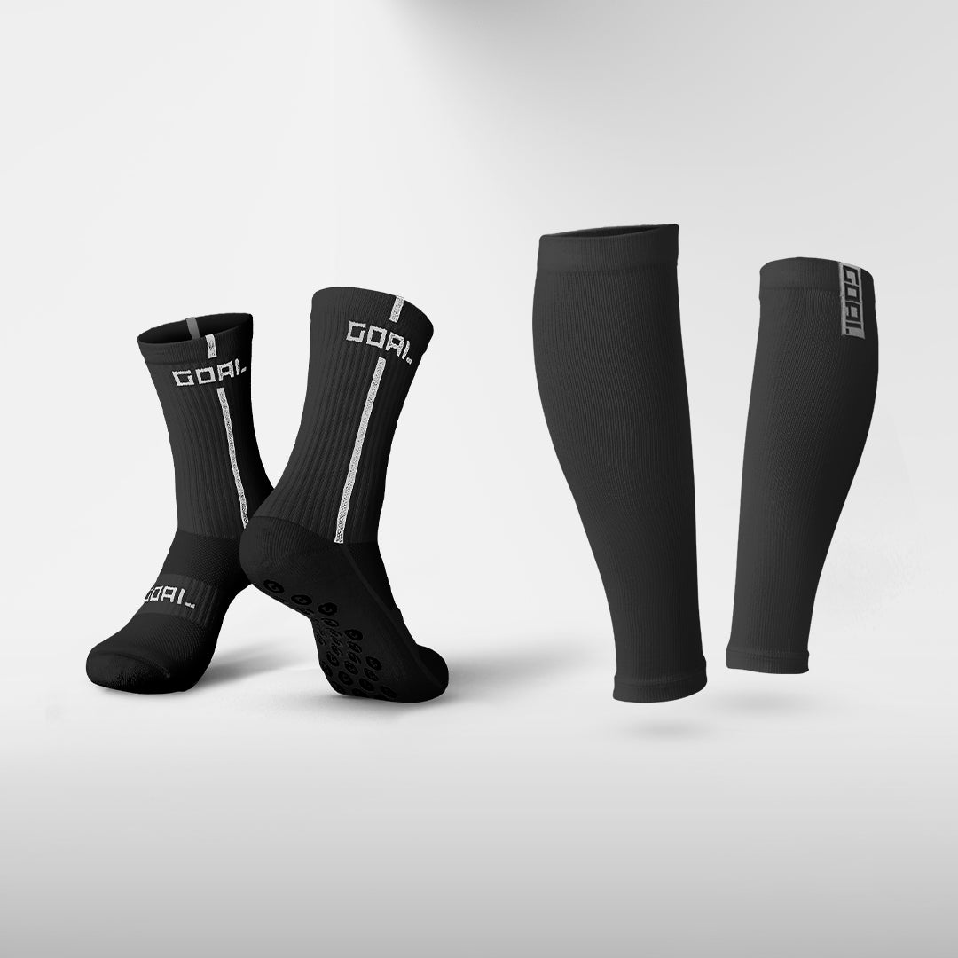 GRIP SOCKS + CALF SLEEVES