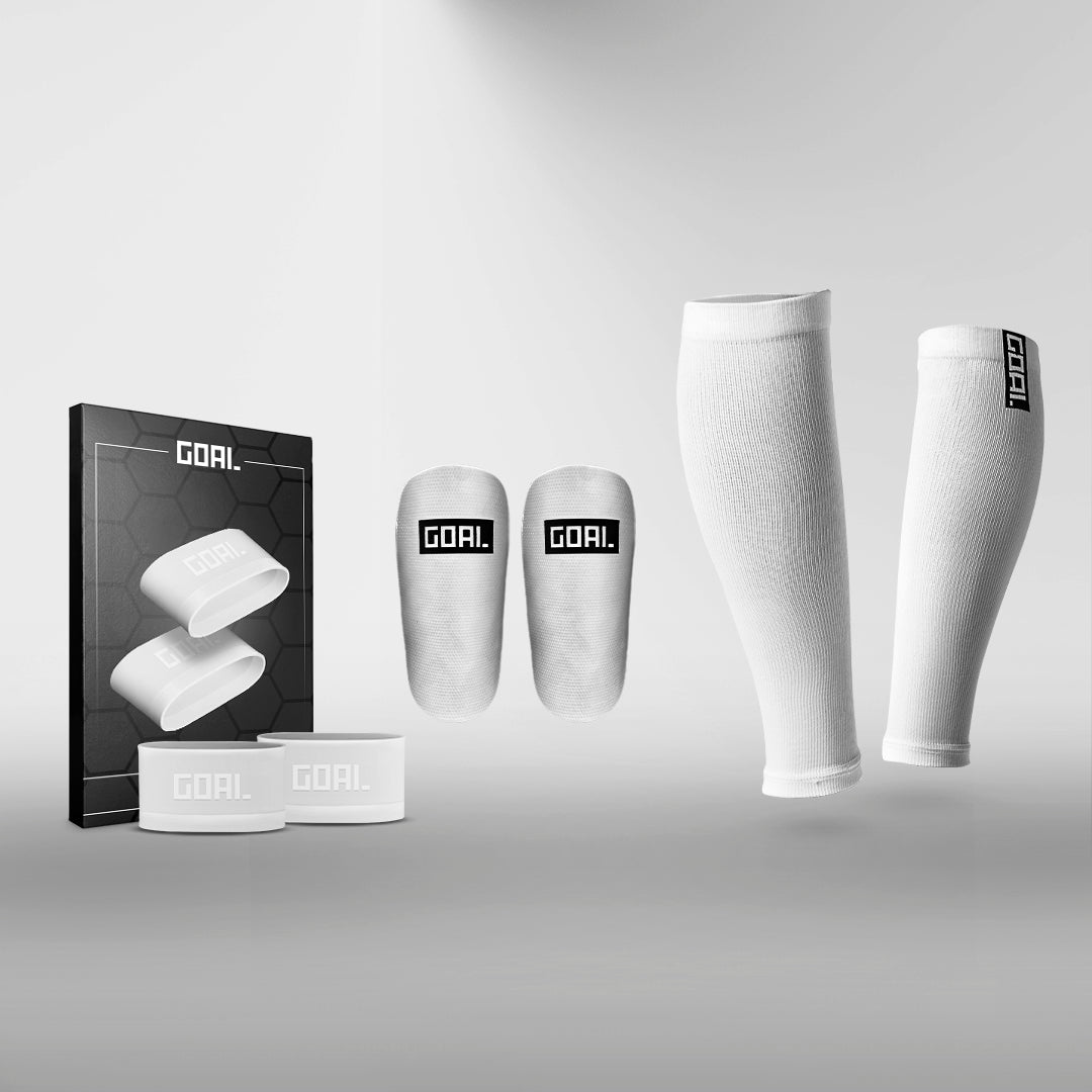 CALF SLEEVES + SHIN GUARDS + PRO TAPES