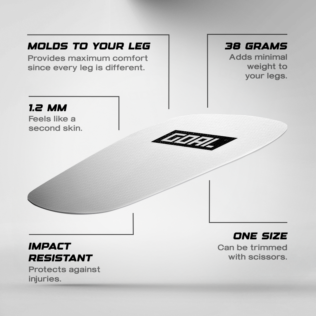 MOULDABLE SHIN GUARDS