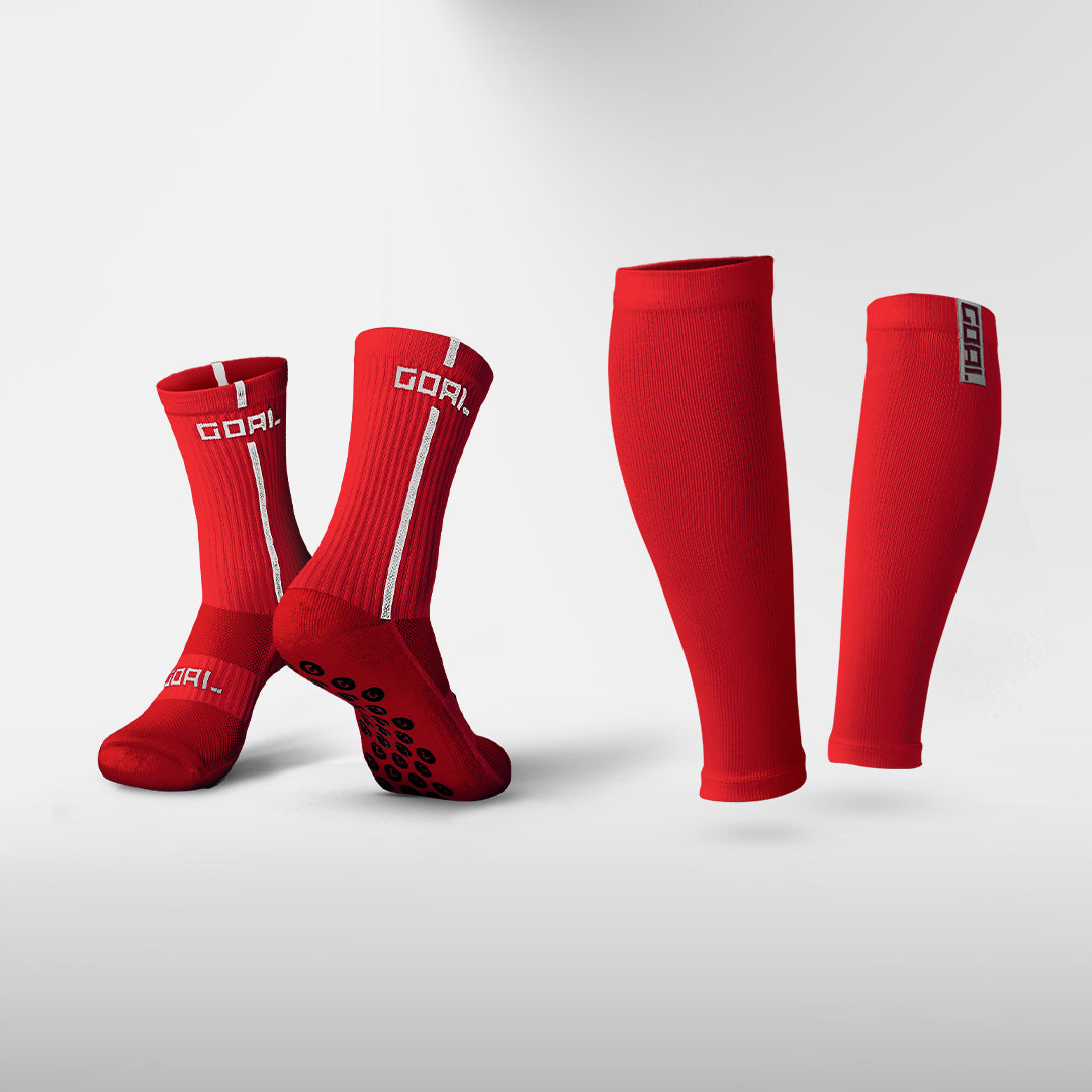 GRIP SOCKS + CALF SLEEVES