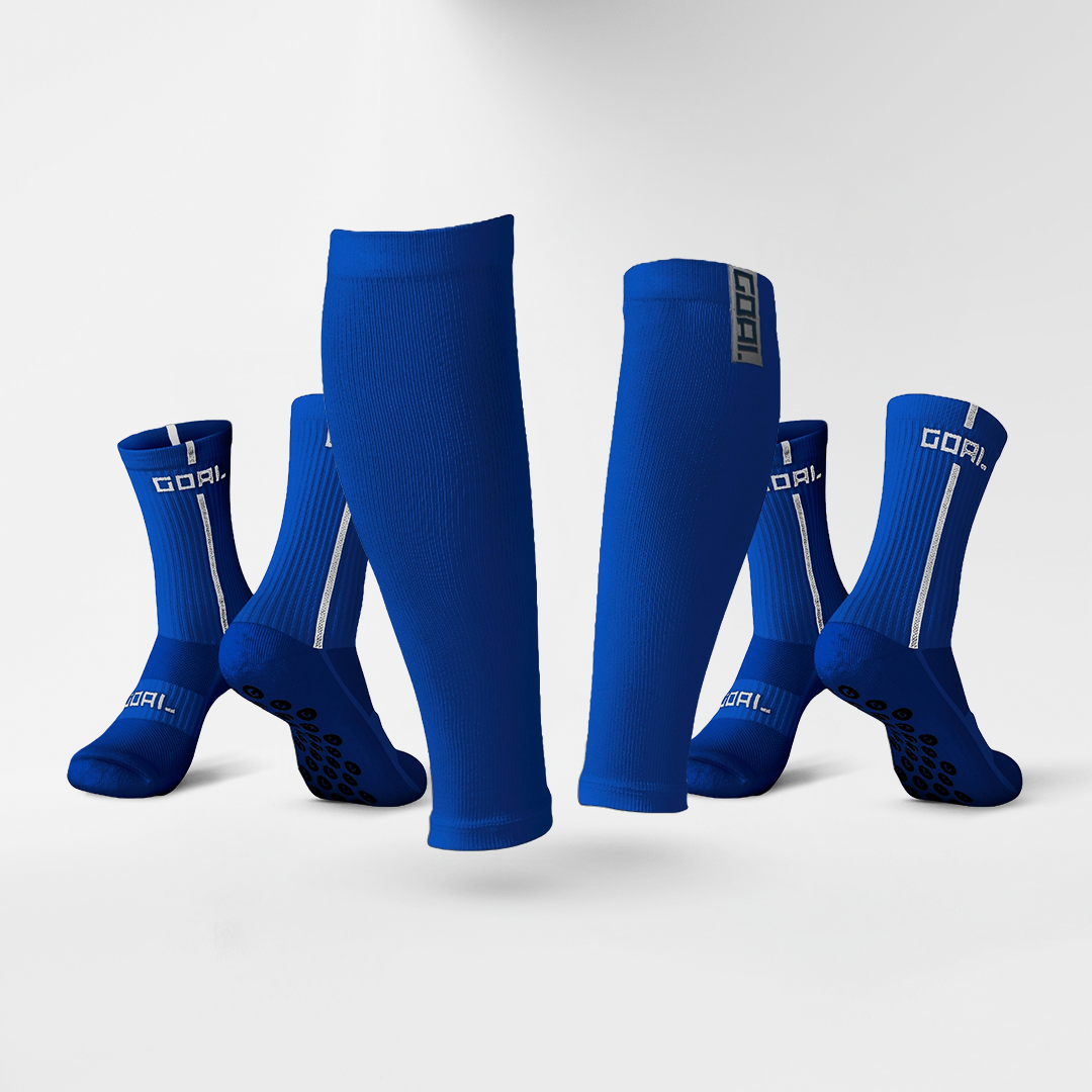 GRIP SOCKS x2 + CALF SLEEVES